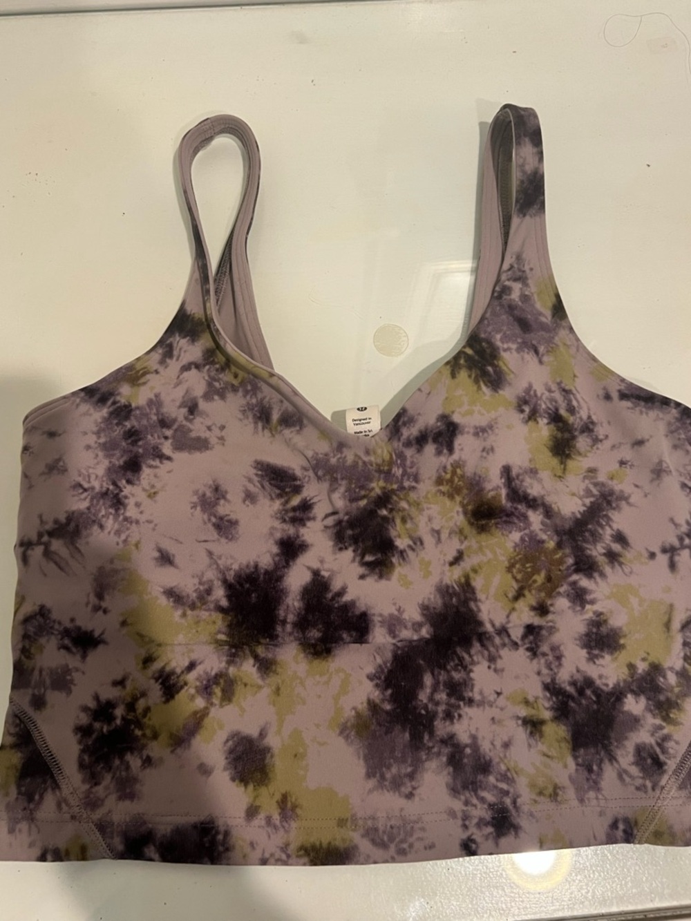 lululemon Tie-Dye Crop Top